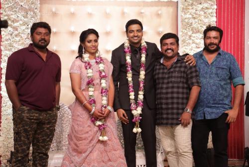 Actor Sathish - Sindhu Wedding Reception Stills 104