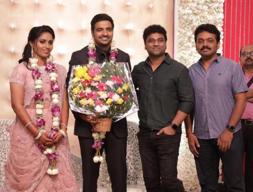 Actor Sathish - Sindhu Wedding Reception Stills 106