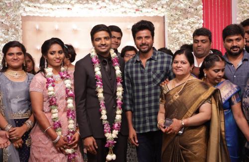 Actor Sathish - Sindhu Wedding Reception Stills 111