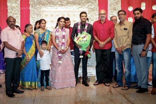 Actor Sathish - Sindhu Wedding Reception Stills 17