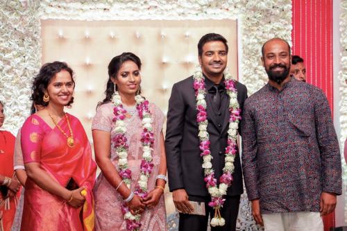 Actor Sathish - Sindhu Wedding Reception Stills 32