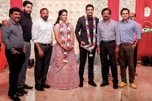 Actor Sathish - Sindhu Wedding Reception Stills 39