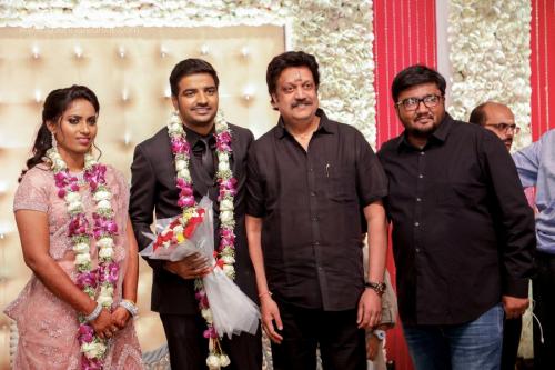 Actor Sathish - Sindhu Wedding Reception Stills 44