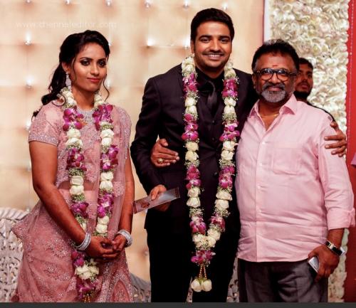 Actor Sathish - Sindhu Wedding Reception Stills 58