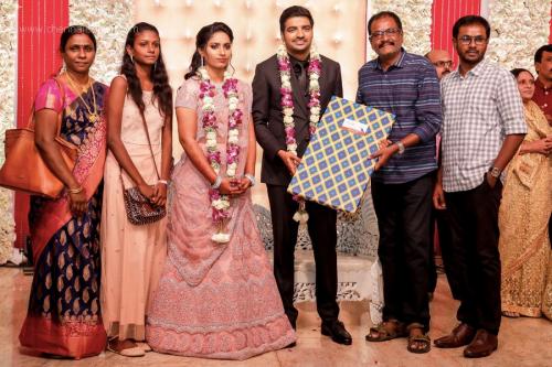 Actor Sathish - Sindhu Wedding Reception Stills 60