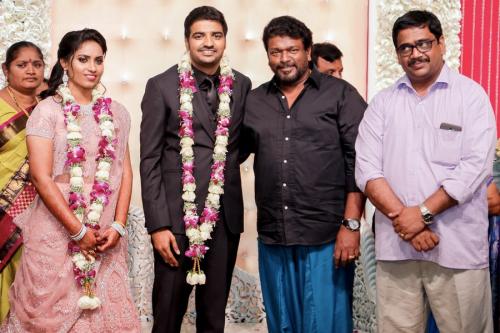 Actor Sathish - Sindhu Wedding Reception Stills 75