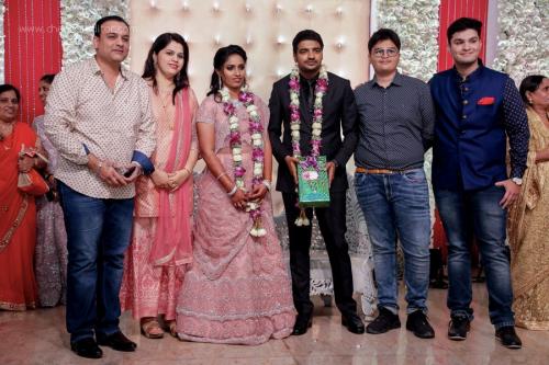 Actor Sathish - Sindhu Wedding Reception Stills 83