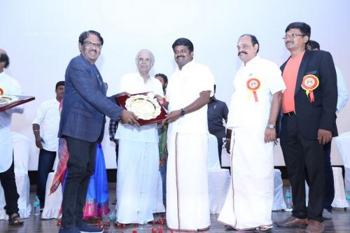 Felicitation Function of Writer Kalaignanam 48